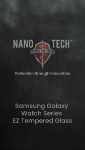 [2 Pack] NANOTECH Samsung Watch 8 / Ultra 2025 / 8 Classic / 7 Ultra / 6 Classic Tempered Glass Screen Protector