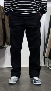 Long Cargo Pants - Celana Cargo Panjang Loose Baggy Pants - Dark Grey