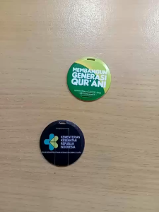 Usb Flashdisk Card Custom Bulat FDCD14 Souvenir