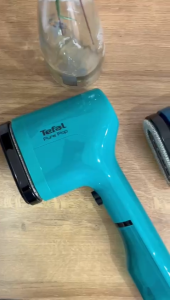 TEFAL Handheld Steamer / Setrika Uap Pure Pop Garment Steamer Blue