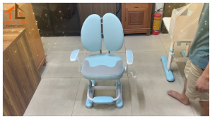 Ghế học sinh chống gù nâng hạ đa chiều có kệ gác chân ổn định tư thế dành cho trẻ từ 3 đến 18 tuổi
