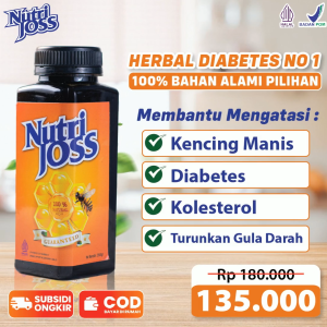 Nutrijoss Madu Hitam Solusi Atasi Diabetes BPOM