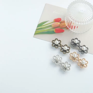 Nút gài điều chỉnh lưng quần hình bông hoa xinh xắn thu nhỏ eo cho nữ