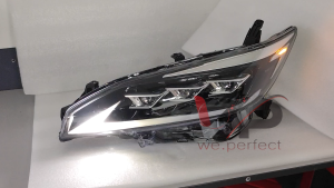 Toyota Wish 2009 - 2015 Lexus Design Triple Projector Dynamic LED Headlamp With Signal Running