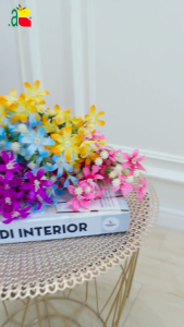 BUNGA RUMPUT BABYBREATH B8176 PLASTIK HIAS DEKORASI RUMAH ARTIFICIAL