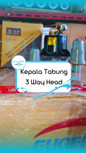 3 Way Valve Head / Kepala Tabung 3 Way - Filter Air - Filter Air drwatersolo
