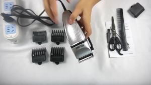 Kemei KM 4639 Alat Cukur Rambut / Cukuran Rambut Listrik Full Set KM-4639
