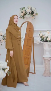 Gamis I Cherie Dress: Viral Kondangan & Busui