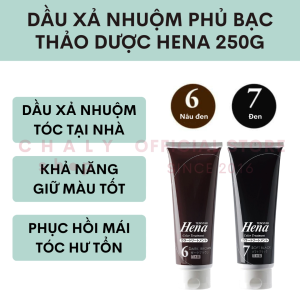 Tenstar Hena Color Treatment Dầu Xả Nhuộm Tóc Thảo Dược 250g - Phục Hồi Tóc Hư Tổn Chứa Lá Hena