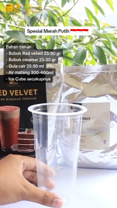 Bubuk Minuman Premium Rasa Red Velvet Powder Drink Premium Red Velvet