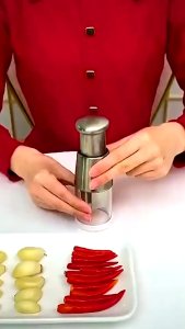 Dụng cụ dằm tỏi ớt Dụng Cụ Băm Tỏi Ớt Gừng Bằng Inox 304 Tiện Dụng