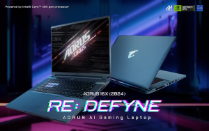 AORUS 16X Gaming Laptop — Xtreme Performance — RTX 4070 - 16" QHD+ 165Hz - i7-14650HX - 16GB - 1TB