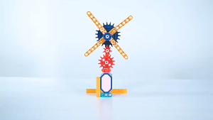 59.[SEDIA STOK ADA] Playkidzz mns Gear Blok Charging Mechanical Gear DIY Electric Building Block Educational Toy mainan budak kanak kanak gear pendidikan awal kreatif  - 儿童电动百变齿轮积木早教玩具充电