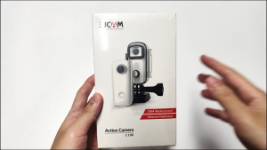 SJCAM กล้อง4K Wi-Fi รุ่น C100+ กล้องแอคชั่น มินินิ้วหัวแม่มือกล้อง กล้องติดหน้าอก กล้องติดหมวก โหมดรถ บันทึกอย่างรวดเร็ว EIS ป้องกันการสั่น 730mAh แบตเตอรี่