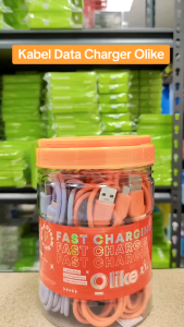 Olike D306 Kabel Data Charger Fast Charging Type C Micro Usb iPhone Lightning High Speed 2.1A