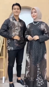 Batik Couple Keluarga Sarimbit Baju Kondangan Batik Anak Motif Cucakrowo