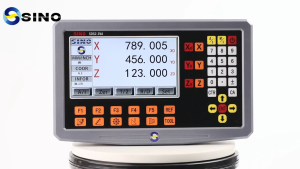 SINO การอ่านข้อมูลดิจิตอล 3 แกน DRO Kit SDS2-3VA KA-300 เครื่องชั่งเชิงเส้น ตัวเข้ารหัสออปติคอล ไม้บรรทัดแก้วสำหรับเครื่องกลึง เครื่องบด เครื่องมิลลิ่ง