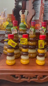 Chai ngũ cốc ngũ đậu thần tài phong thủy tài lộc thờ cúng