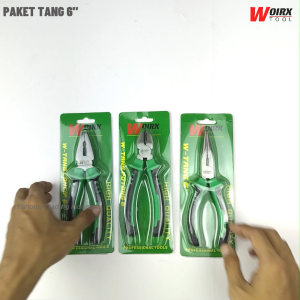 Tang 6\" inch Tang Kombinasi Tang Potong Tang Lancip WOIRX TOOL