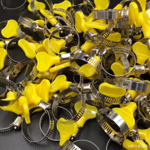 เข็มขัดรัดท่อ แบบมือหมุน เข็มขัดรัดสายยาง (แพ็ค 6 ชิ้น) เหล็กรัดท่อ AG2409