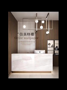 Wallpaper Sticker Dinding Motif Salur Elegan Panjang 9-10meter x Lebar 45cm