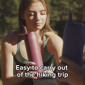 BOTTLE BOTTLE 32oz Stainless Steel Sport Water Bottle with Straw and Lid Vacuum Insulated Water Bottle Flask Stay Cold for 18 Hrs Hot for 12 Hrs Leak-Proof Wide Mouth(950ML)