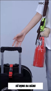 Dây đai khóa hành lý vali treo balo túi xách treo đồ dã ngoại cố định đồ đạc MK02