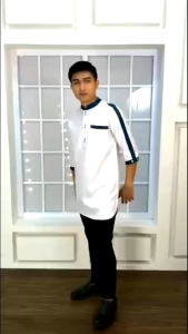 Baju Kurta Zaka Busana Muslim Dewasa Lengan 3/4 Bahan Katun Adem Size Jumbo