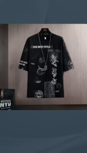 SAMGONG30 Atasan Pria Lengan Pendek T -shirt Wanita Dan Pria Kaos Distro Oblong Fashion Pakaian Pria Baju Trending Kaos Motu SIZE M|LXLXXL3XL Baju Terlaris Pria