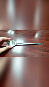 Muỗng soup STAINLESS STEEL Inox cao cấp 430 kiểu dáng và xuất khẩu Hàn Quốc dài 21cm dày 2.5mm