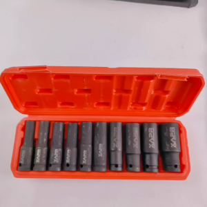 KUNCI SOCK APR JAPAN DEEP IMPACT WRENCH AP53 1/2INCH 8MM SAMPAI 24MM SEGI ENAM SOCKET 10PC