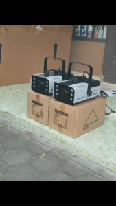 Fog Machine / Mesin Asap Stage Machine Ejector RGB LED 900W