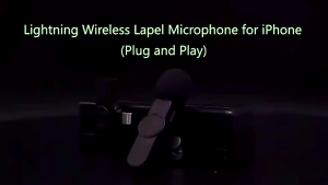 [SG stock - buy 1 free 1] Portable 20m Wireless Microphone for Live Streaming Interview Vlog Short Video Available in Android and Apple 1 or 2 Microphones  Solid Sound