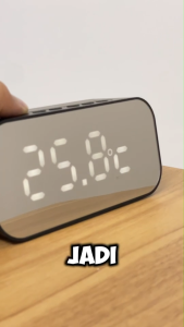 Acome Speaker Bluetooth 5.0 Jam Alarm LED Display Ultra Bass Garansi Resmi 1 Tahun A5