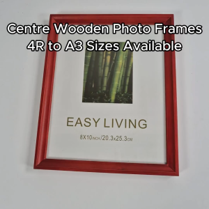 [SG Stock] Wooden Photo Frame | Solid Wood | Glass panel | 4R to A3 | Wall Gallery Decoration | Tabletop Display
