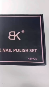 Happy Pretty Shop BK GEL POLISH 8ML 1-42 different colors TopcoatBasecoatMatte topcoat Bundle of 3PCS ( Message us for Colors)
