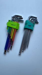 Bộ lục giác bi hệ mét gồm 9 cây cao cấp