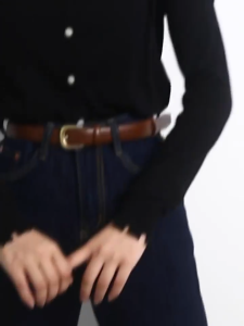 Watchyou Ikat Pinggang Wanita P0006 Jeans ikat pinggang wanita serbaguna dan simpel dengan gaya gesper D