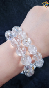 Collectors Grade Herkimer Diamond Quartz Bracelet