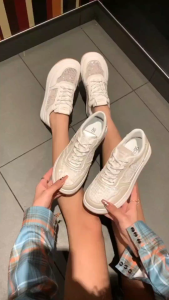 TZS Zenzy Huizy Strides Shoes - Sepatu Putih Wanita - Sepatu Sneakers Wanita - Sepatu Kasual