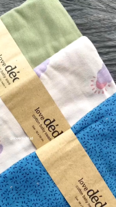 lovedede - Baby Swaddle Wrap | Bedong Bayi | Selimut Muslin pakaian anak bayi perempuan laki laki cewek cowok lucu murah terlaris cod berkualitas doremi baby shop