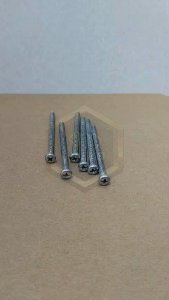 BAUT JP M5X70 PAN HEAD SEKRUP M5 X 70 PANJANG 7CM 7 CM 5X70 5 X 70 MM 70MM OBENG PLUS SKRUP PUTIH GALVANIZ GALVANIS GALPANIS PITCH DRAT 0.8