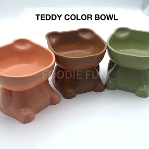 Pet Neck Protectors Bowl for Puppies Cat Food Feeding Dish Tilt Angles Water Bowl Pet Water Bowl