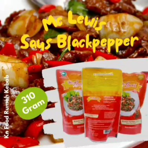 Mc Lewis Blackpepper Sauce 310gr: Saus Lada Hitam Untuk Masakan