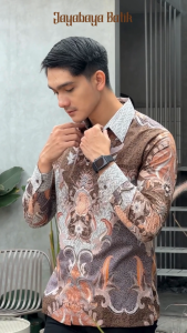 Jayabaya Batik WAY KAMBAS Katun Dobby Furing Lengan Panjang