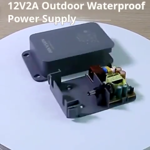 Hikvision 12V2A CCTV Monitoring Outdoor Power Adapter Wall Mounted Outdoor Waterproof Power Supply