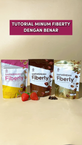 Sarwendah Juice Bundling Isi 2 FIberty Travel Pack 1 Box Fiberty Yogurt Dan 1 box Fiberty Cokelat