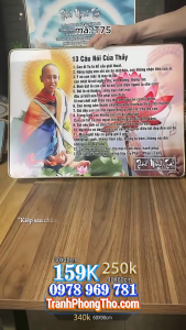 Tranh tráng gương treo tường THÍCH MINH TUỆ 75