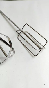 Pengaduk Mixer Bor Alat Pengaduk Adonan kue Donat Pukis Martabak Terang Bulan Stainless Stell
