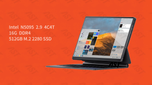 AST Laptop 2 in 1 Touchscreen 12 inch Intel N5095 RAM16G+512GB SSD Original Windows11+ Keyboard&Pena